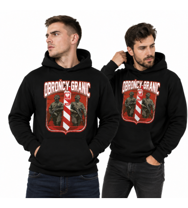 BLUZA Z KAPTUREM PATRIOTYCZNI OBROŃCY GRANIC